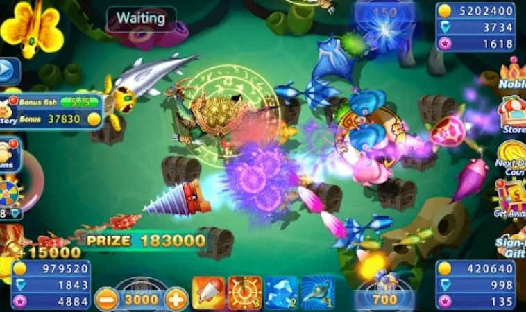 Khám Phá Cách Chơi Bắn Cá Royal Fishing Tại Mu88 Hiệu Quả 2 Giao diện chơi Bắn Cá Royal Fishing tại Mu88
